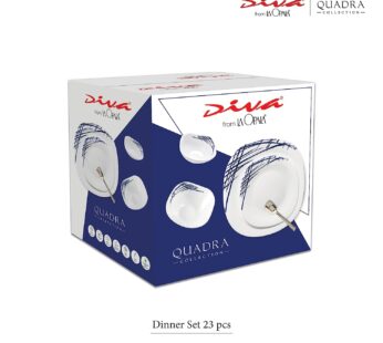Laopala Diva Quadra Dinner Set Print 23 Pcs