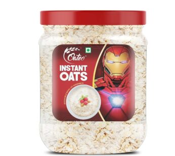 Oateo  Instant Oats Jar 500 Gm