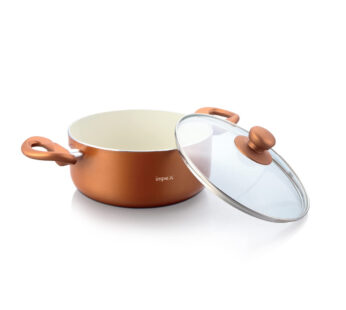 Impex Pearl 3012 Biriyani Pot 8 Ltr – Nonstick – Induction Base