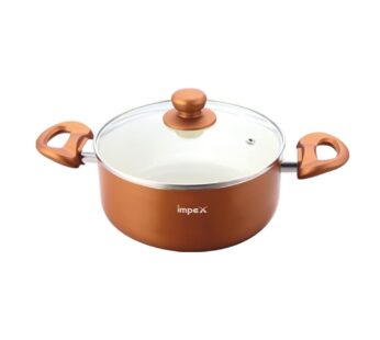Impex Ceramic Coated Biriyani Pot 6 Ltr