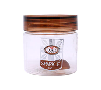 Jaipet Sparkle Round Plain Container 250 ml