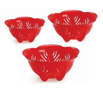 Nakoda Strawberry Fruit Basket 3 Pc Set