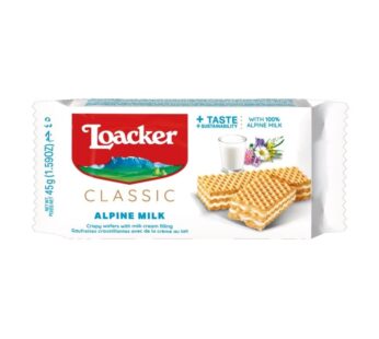 Loacker  Classic Milk Wafer 45 Gm