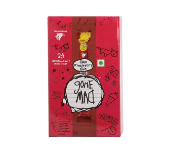 Gone Mad Choco Strawberry Sticks 252 Gm (24 Nos)