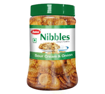 Nibbles Spicy Sour Cream & Onion  Crackers 150 Gm
