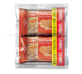 Unibic Oatmeal Digestive Cookies 2 x 150 Gm (Buy One Get One Free)