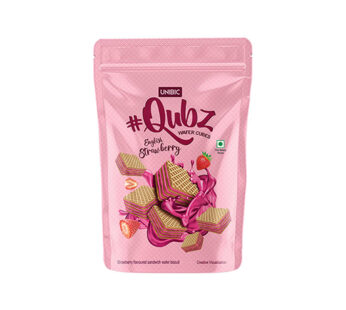 Unibic Qubz Strawberry Wafer 30 Gm