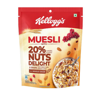 Kelloggs Muesli 5 Grains Nuts Delight 240 Gm