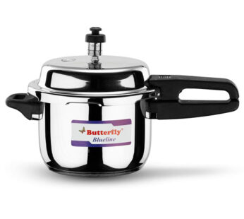 Butterfly Blueline Spilfree Stainless Steel Pressure Cooker 3Ltr