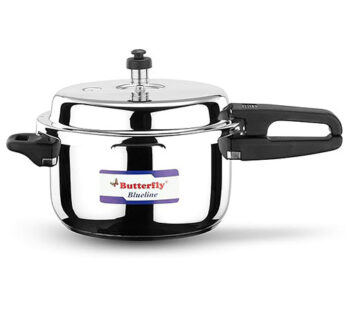 Butterfly Blueline Spillfree Stainless Steel Pressure Cooker 5Ltr