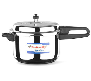 Butterfly Blueline Stainless Steel Pressure Cooker 7.5Ltr