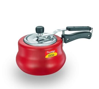 Prestige Nakshatra Duo Plus Svachh Hard Anodised Aluminium Pressure Cooker 3Ltr