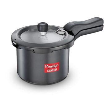 PRESTIGE SVACHH HARD ANODIZED PRESSURE COOKER 3LTR