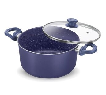 Prestige Ceraglide Ceramic Coating Casserole 20cm With Glass Lid