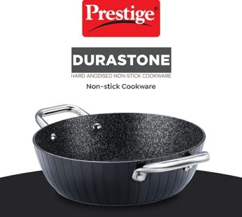 Prestige Durastone Hard Anodised Kadai 28cm
