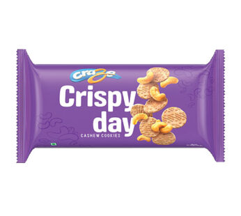 Craze Crispy Day Cookies Cashew 225 Gm