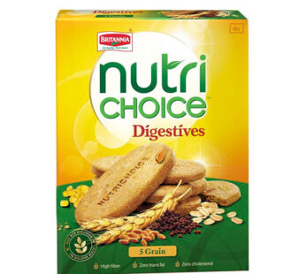 Nutrichoice Biscuit Digestive 5 Grain 200 Gm