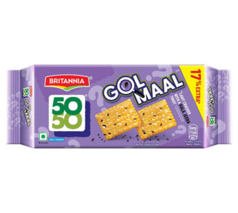 50-50 Biscuit Gol Maal Kala Jeera 200 Gm