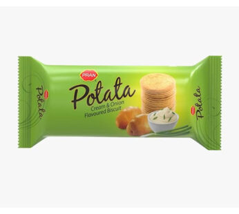 Pran Potata Cream & Onion Biscuit 75 Gm