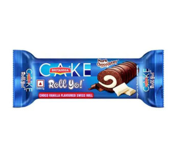 Britannia Cake Swiss Roll Choco Vanilla 24 Gm