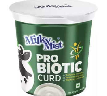 Milkymist Probiotic Curd Cup 400 Gm