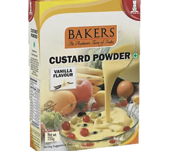 Bakers Custard Powder Vanilla 250 Gm