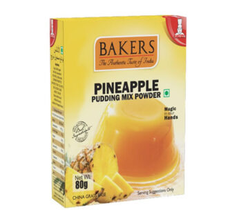 Bakers Pudding Mix Powder Pineapple 80 Gm