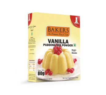 Bakers Pudding Mix Powder Vanilla 80 Gm