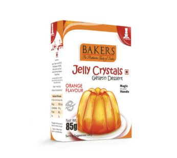 Bakers Jelly Crystals Orange 85 Gm
