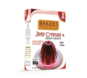 Bakers Jelly Crystals Strawberry 85 Gm