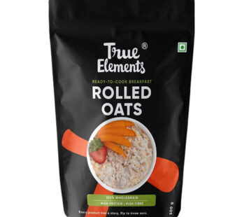 True Elements Breakfast Cereals Rolled Oats 500 Gm