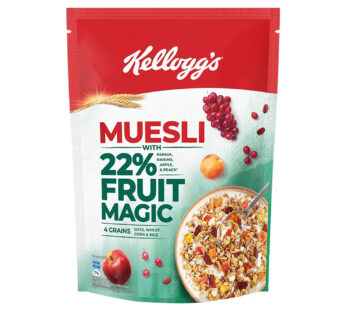 Kelloggs Muesli 4 Grains Fruit Magic 500 Gm