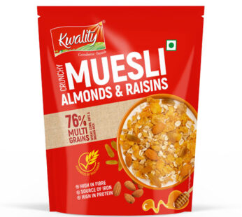 Kwality Muesli Crunchy Almonds & Raisins 200 Gm