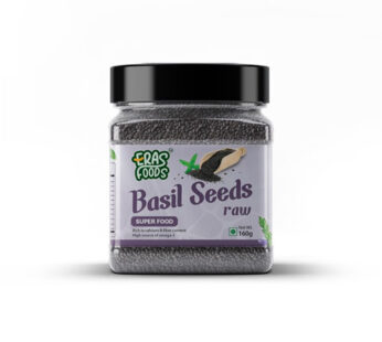 Eras Foods Raw Basil Seed 160 Gm