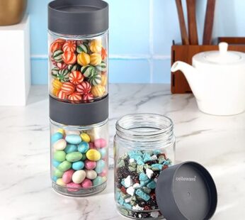 Cello Modustack Glassy Jar 750ml