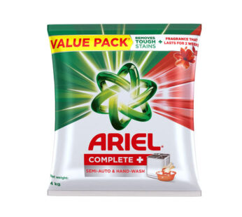 Ariel Washing Powder Complete + 4 Kg.