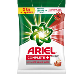 Ariel Washing Powder Complete+ 2+1 Kg