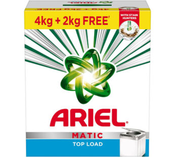 Ariel Washing Powder Matic Top Load 4+2 KG