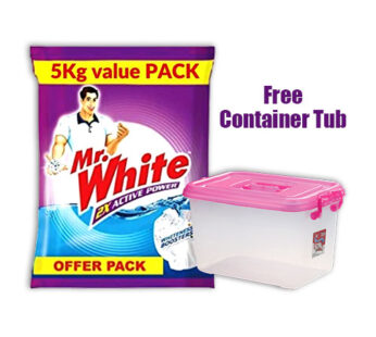 Mr.white Washing Powder Tub Offer 5 Kg