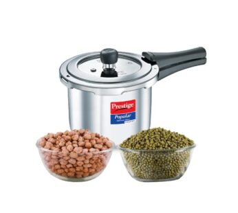 Prestige Popular Pressure Cooker 3 Ltr + Kadala 1 Kg & Cherupayar 1 Kg