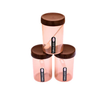 Asian Turn&Lock Jar 600ml*3