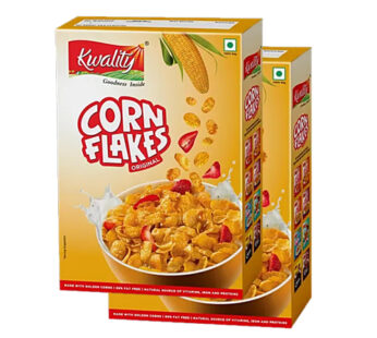 Kwality Corn Flakes 2*375 Gm 1+1