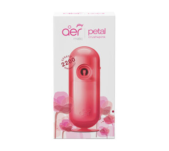 Godrej Aer Matic Petel  Crush Pink Refil Spray  225 ML