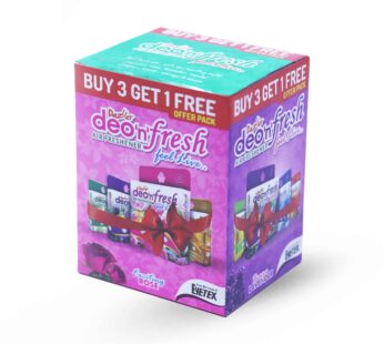 Dazller Deonfresh Air Freshner 4 x 50 Gm