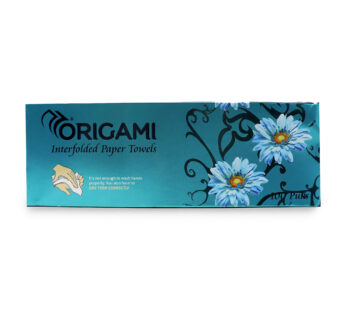 Origami Tissue Interfolded Paper Towels 100 Pieces