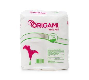 Origami Tissue Roll 4 In 1 2 Ply – 92 Usable sheets