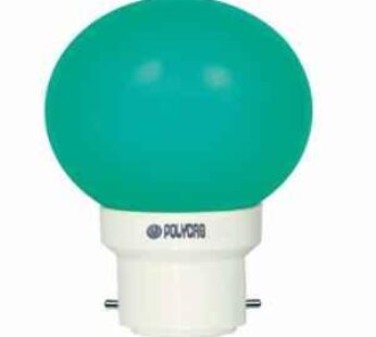 Polycab LED Bulb Green 0.5 Watts