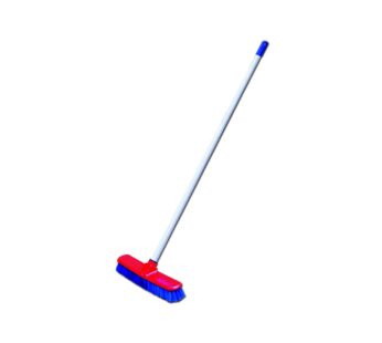 Polyguards Floor Cleaner Brush Bcdmx Fb15005  – Plastic Bristles and Metal Stick – Hard