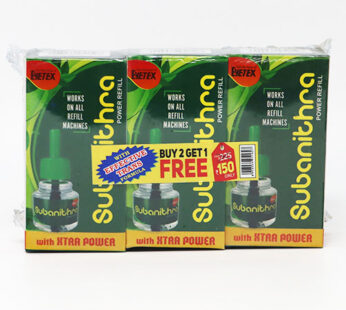 Eyetex Mosquito Rapellent Subanithra Refil 2+1 PCs