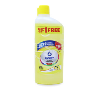 Glory  Lemon Floor Cleaner 2 x 500 ML (Buy One Get One Free)  – Premium Floor Cleaner